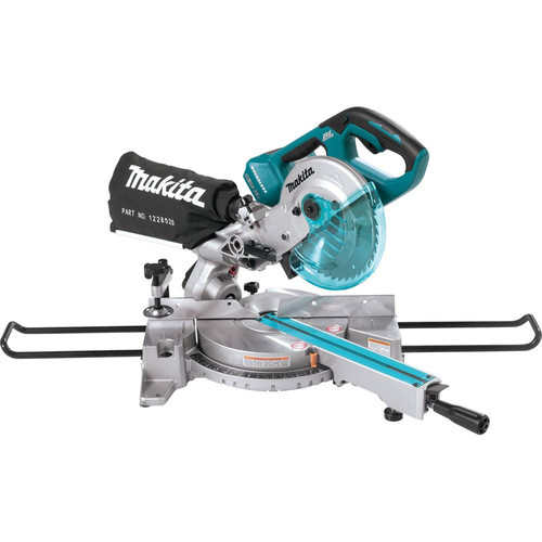 Miter Saws | Makita XSL02Z 18V X2 LXT Cordless Lithium-Ion 7-1/2 in. Brushless Dual Slide Compound Miter Saw (Tool Only) image number 0