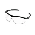 Safety Glasses | MCR Safety ST110 Storm Black Nylon Frame Wraparound Safety Glasses - Clear Lens (12/Box) image number 1