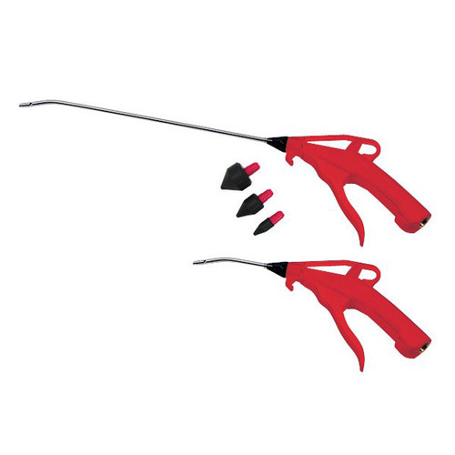 Blowguns | ATD 8738 2-Piece 4 in. and 13 in. Pistol-Grip Air Blow Gun Set with Rubber Tips image number 0