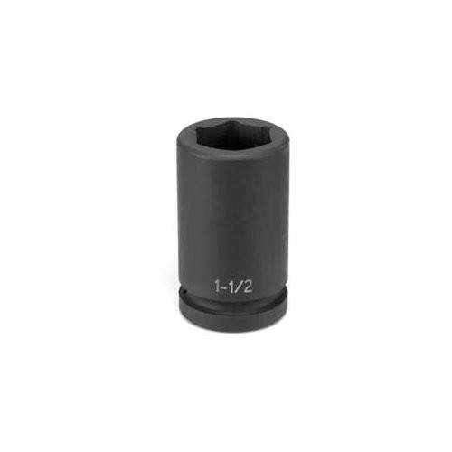 Impact Sockets | Grey Pneumatic 4048D 1 in. Drive x 1-1/2 in. Deep Impact Socket image number 0