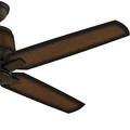 Ceiling Fans | Casablanca 59124 Aris 54 in. Contemporary Brushed Cocoa Burnished Mahogany Plastic Outdoor Ceiling Fan image number 1