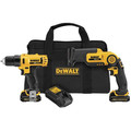 Combo Kits | Dewalt DCK212S2 12V Max Cordless Lithium-Ion 3/8 in. Drill Driver and Reciprocating Saw Combo Kit image number 0