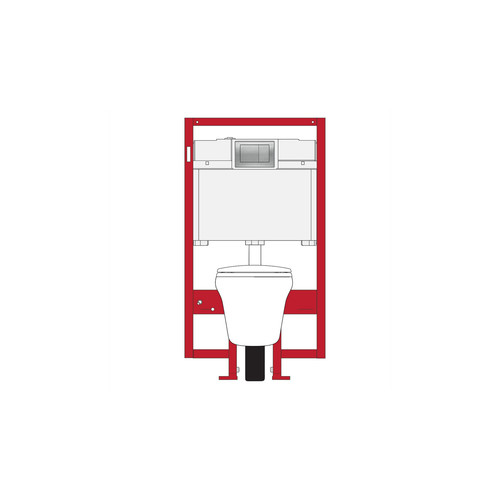 Fixtures | TOTO CWT486MFG-1#01 Maris DuoFit Wall Hung Toilet & In-Tank System image number 0