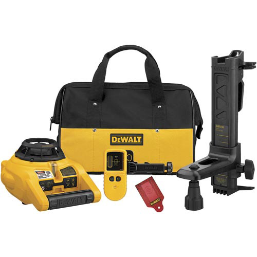 Rotary Lasers | Dewalt DW074KD Self-Leveling Interior/Exterior Rotary Laser Kit image number 0