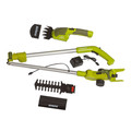 Hedge Trimmers | Sun Joe HJ605CC 2-in-1 7.2V Lithium-Ion Grass Shear/Hedge Trimmer with Extension Pole image number 7
