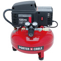 Portable Air Compressors | Porter-Cable PCFP02003 135 PSI 3.5 Gallon Oil-Free Pancake Compressor image number 0