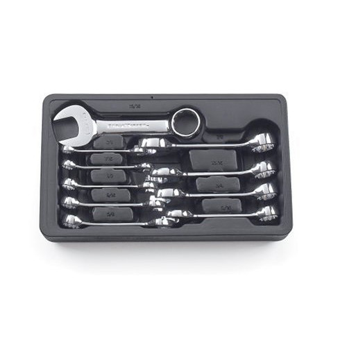 Combination Wrenches | GearWrench 81905 10-Piece SAE Stubby Combination Wrench Set image number 0