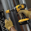 Hammer Drills | Factory Reconditioned Dewalt DC725K-2R 18V Ni-Cd Compact 1/2 in. Cordless Hammer Drill Kit with (2) 2.4 Ah Batteries image number 3