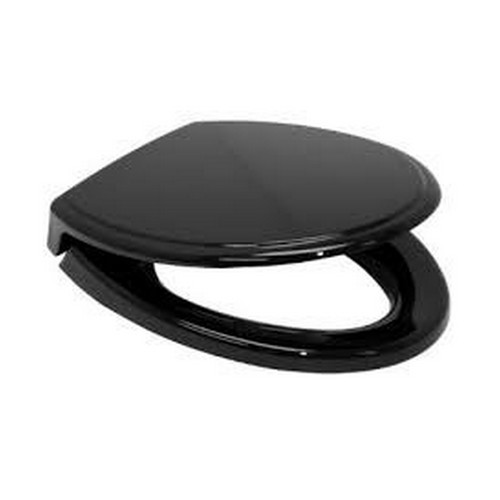 Fixtures | TOTO SS154#51 SoftClose Traditional Elongated Plastic Closed Front Toilet Seat & Cover (Ebony) image number 0