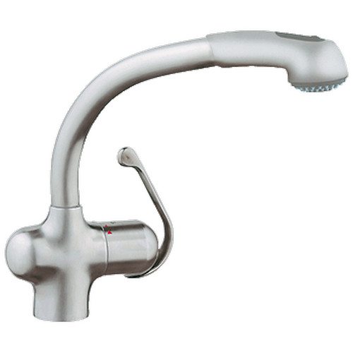 Fixtures | Grohe 33759SD0 Ladylux Single Hole Kitchen Faucet (Stainless Steel) image number 0