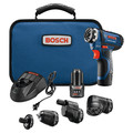 Drill Drivers | Bosch GSR12V-140FCB22 12V Max Lithium-Ion FlexiClick 5-in-1 1/4 in. Cordless Drill Driver System Kit (2 Ah) image number 0