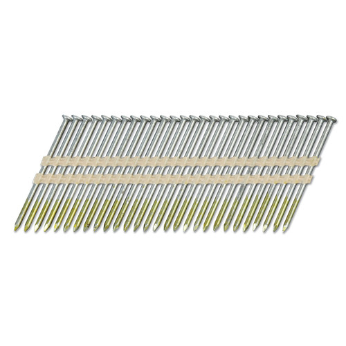 Nails | Hitachi 20110S 3 in. x 0.131 in. Bright Smooth Plastic Strip 21 Degree Framing Nails (1,000-Pack) image number 0