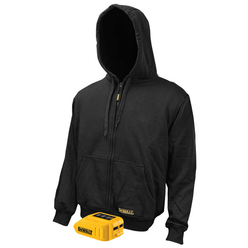 Heated Hoodies | Dewalt DCHJ067B-M 20V MAX Li-Ion Heated Hoodie Jacket (Jacket Only) - Medium image number 0