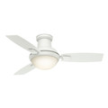 Ceiling Fans | Casablanca 59153 44 in. Verse Fresh White Ceiling Fan with Light and Remote image number 2