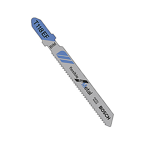 Jigsaw Blades | Bosch T118EF 3-5/8 in. 14 - 18 TPI T-Shank Jigsaw Blade (5 Pc) image number 0