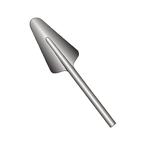 Bits and Bit Sets | Bosch HS1926 SDS-MAX Hammer Steel 4-1/2 in. x 16 in. Round Spade image number 0