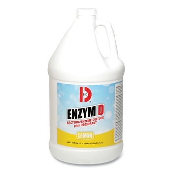  | Big D Industries 150000 Enzym D 1-Gal. Digester Liquid Deodorant - Lemon (4/Carton)
