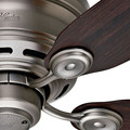 Ceiling Fans | Hunter 51060 42 in. Low Profile IV Antique Pewter Ceiling Fan image number 2