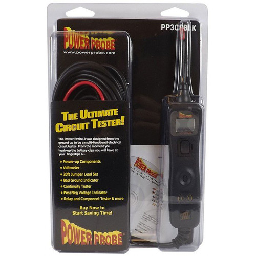 Diagnostics Testers | Power Probe PP3CSBLK Power Probe III Circuit Tester (Black) image number 0