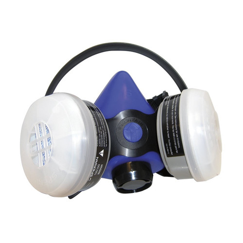 Respirators | SAS Safety 2661-50 Professional Blue Halfmask Respirator OV/N95 (Medium) image number 0