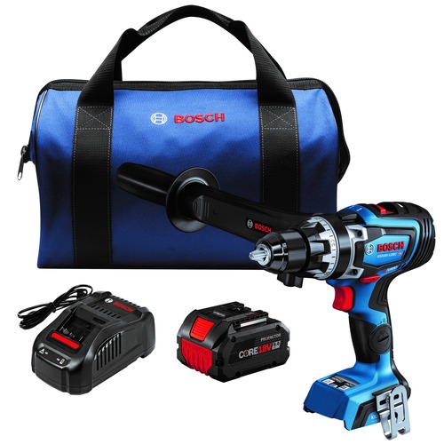 Drill Drivers | Factory Reconditioned Bosch GSR18V-1330CB14-RT 18V PROFACTOR Brushless Lithium-Ion 1/2 in. Cordless Connected-Ready Drill Driver Kit (8 Ah) image number 0