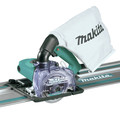 Concrete Dust Collection | Makita 4100KB 5 in. Dry Masonry Saw with Dust Extraction image number 3