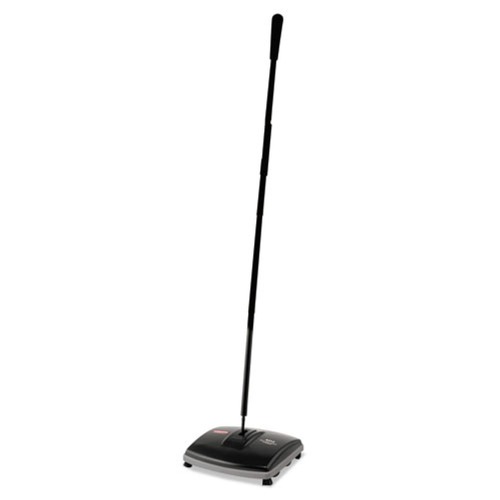 Cleaning & Janitorial Supplies | Rubbermaid Commercial FG421288BLA 44 in. Handle Floor and Carpet Sweeper - Black/Gray image number 0