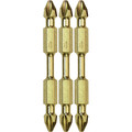 Bits and Bit Sets | Makita B-39584 Impact Gold #2 Phillips 2-1/2 in. Double-Ended Power Bit (3 Pc) image number 1