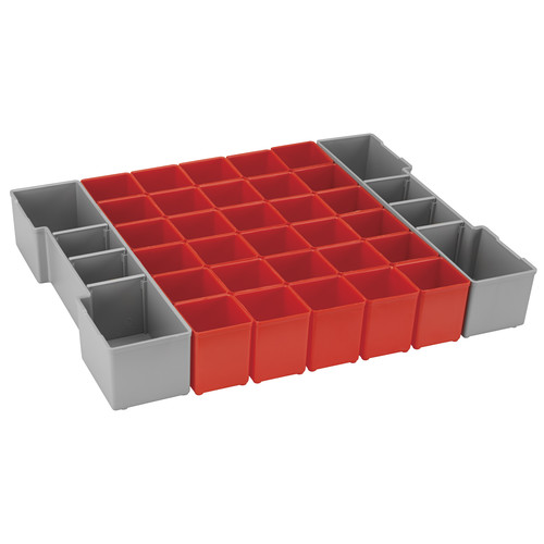 Storage Systems | Bosch ORG1A-RED Click and Go 32 Pc Organizer Set for L-BOXX-1A image number 0