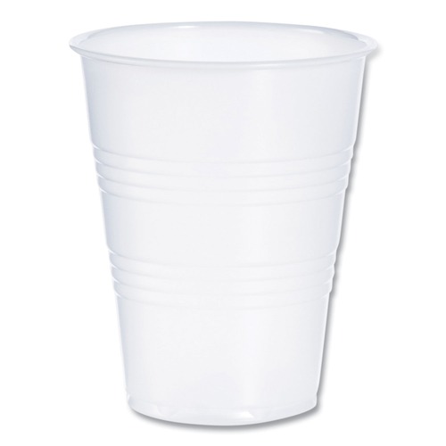 Facility Maintenance & Supplies | Dart Y9 High-Impact Polystyrene 9 oz. Cold Cups - Translucent (2500/Carton) image number 0