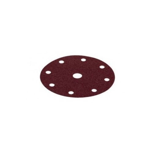 Grinding Sanding Polishing Accessories | Festool 499103 5 in. P80-Grit Rubin Abrasive Sheet (10-Pack) image number 0