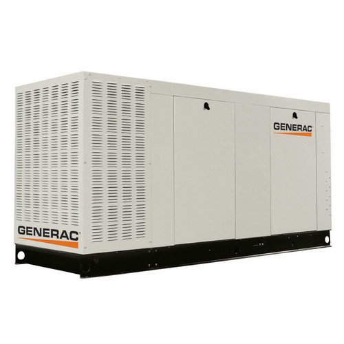 Standby Generators | Generac QT07068JVAX Liquid-Cooled 6.8L 70kW 120/240V 3-Phase Propane Aluminum Commercial Generator image number 0