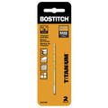 Bits and Bit Sets | Bostitch BSA18TM 1/8 in. Titanium Speed Tip Drill Bit (2-Pack) image number 1