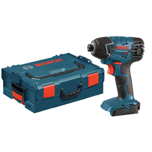 Impact Drivers | Factory Reconditioned Bosch 25618BL-RT 18V Impact Driver (Tool Only) with L-Boxx-2 and Exact-Fit Tool Insert Tray image number 0