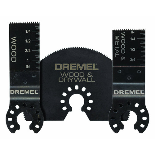 Blades | Dremel MM491 Multi-Max 3-Piece Cutting Assortment Pack image number 0