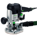 Plunge Base Routers | Festool OF 1010 EQ Plunge Router with CT 36 AC 9.5 Gallon Mobile Dust Extractor image number 1