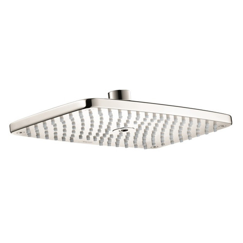 Fixtures | Hansgrohe 27380831 Raindance 10 in. x 6 in. Ceiling Mount Showerhead (Polished Nickel) image number 0