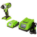 Impact Wrenches | Greenworks 3800302 24V Cordless Lithium-Ion 1/2 in. Impact Wrench image number 4