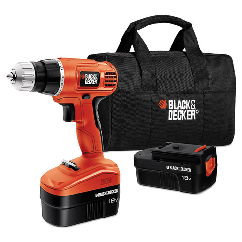 Drill Drivers | Black & Decker GCO18SB-2 18V Cordless NiCD 3/8 in. Drill Driver Kit with 2 Batteries image number 0