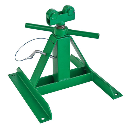 Bases and Stands | Greenlee 50170767 13 in. to 28 in. 2,500 lb. Capacity Telescoping Reel Stand image number 0