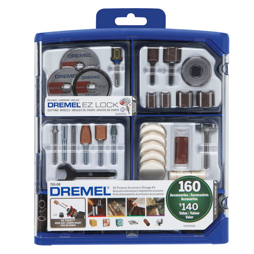 Multi Tools | Dremel 710-08 160-Piece All-Purpose Rotary Accessory Kit image number 0