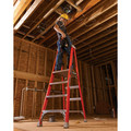 Step Ladders | Louisville FXP1710 10 ft. Type IA Duty Rating 300 lbs. Load Capacity Fiberglass Platform Step Ladder image number 2