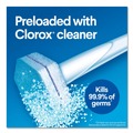 Drain Cleaning | Clorox 03191 ToiletWand Disposable Toilet Cleaning System with Handle/Caddy/Refills - White (6/Carton) image number 6