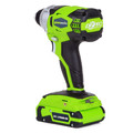 Impact Drivers | Greenworks 37042 24V Cordless Lithium-Ion DigiPro Impact Driver image number 3
