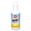 Cleaning & Janitorial Supplies | Big D Industries 050000 32 oz. Enzym D Digester Liquid Deodorant - Lemon (12/Carton) image number 0