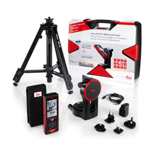 Laser Distance Measurers | Factory Reconditioned Leica D810 DISTO Touch Laser Distance Meter Pro Kit image number 0