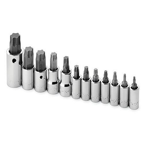 Socket Sets | SK Hand Tool 84232 12-Piece 1/4 in., 3/8 in. and 1/2 in. Drive TORX Plus Bit Socket Set image number 0