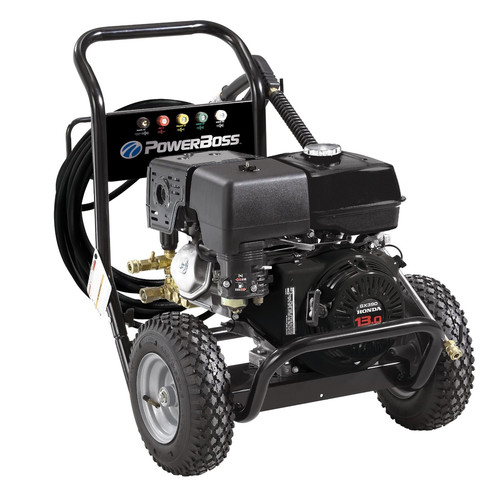 Pressure Washers | Powerboss 20454 3,800 PSI 4.0 GPM Gas Pressure Washer with Honda GX390 Engine (Non-CARB) image number 0