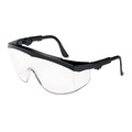 Safety Glasses | MCR Safety TK110 Tomahawk Wraparound Safety Glasses with Black Nylon Frame - Clear (12/Box) image number 1