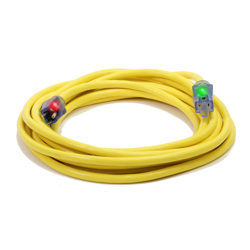 Extension Cords | Century Wire 15A-10-3-CGM-SJTW-CORD Pro Glo 15 Amp 10/3 AWG CGM SJTW Extension Cord image number 0